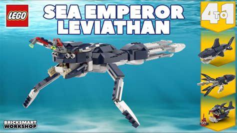 Sea Emperor Leviathan Lego 31088 Alternate Digital Build Youtube