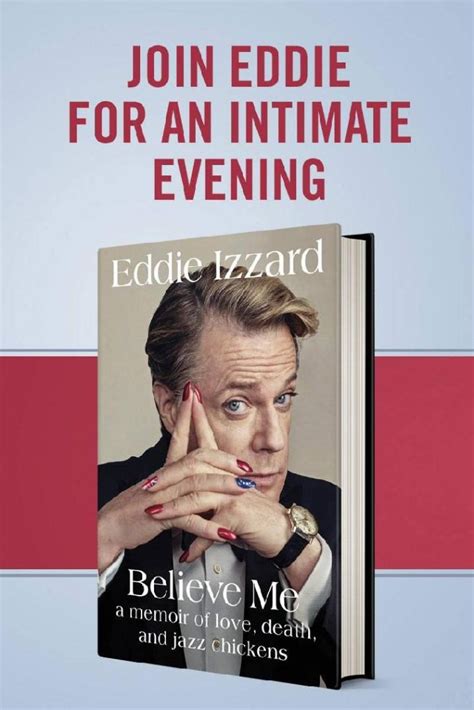 Eddie Izzard Believe Me At The Lowry Manchester Review Whats Good