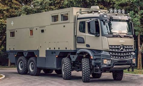 Mercedes Benz Arocs 8x8 Expedition Vehicle Expedition Truck