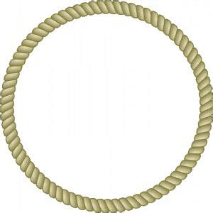 Round Rope Frame Vector Image Public Domain Vectors Western Border