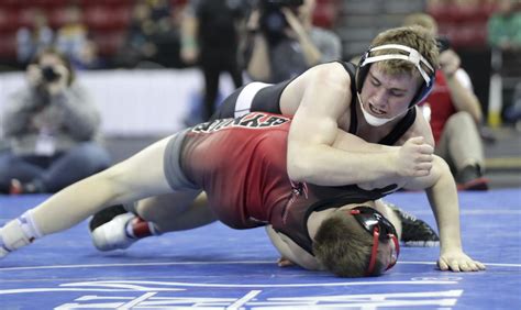 State Wrestling Sauk Prairies Bryant Schaaf Follows Coachs Footsteps