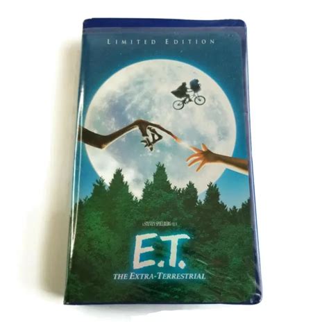 Et The Extra Terrestrial Vhs 20th Anniversary Limited Edition 2002