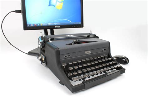 Usb Typewriter ~ Usb Typewriter Computer Keyboarddock Royal Arrow