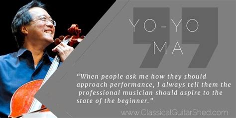 Jazz has been such a force in music, that any musician, including classical. Yo-Yo Ma on How to Approach Practice and Performance - Classical Guitar Shed