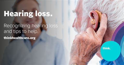 Recognizing Hidden Hearing Loss Think Whole Person Healthcare