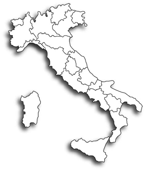 Completare Cartina Dell Italia Da Colorare Disegni Da Colorare