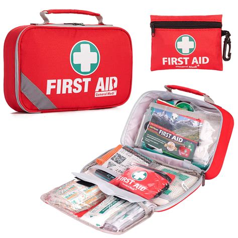 2 In 1 First Aid Kit 215 Piece Bonus 43 Piece Mini First Aid Kit