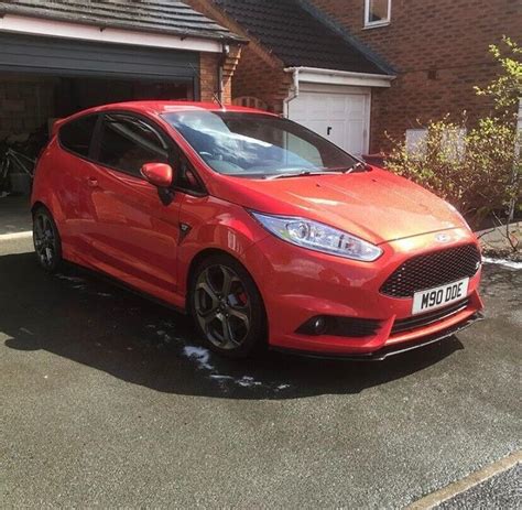 Immaculate Molten Orange Fiesta St 3 1 Owner From New In Priorslee