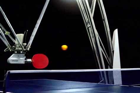 Ping Pong Playing Robot Unveiled In Japan