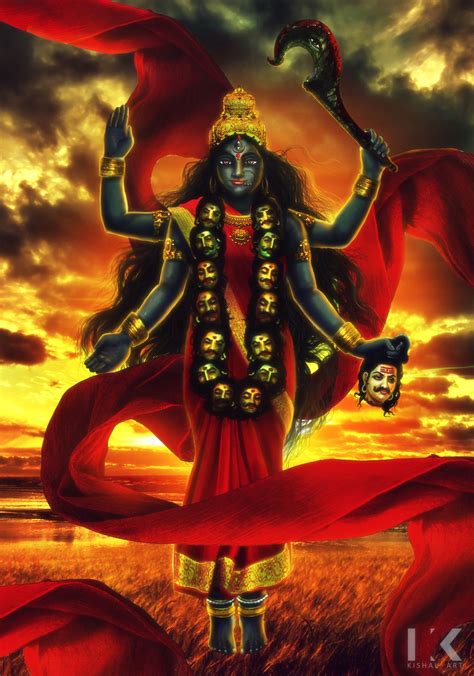 Artstation Maa Kali Kishal Art Indian Goddess Kali Kali Hindu