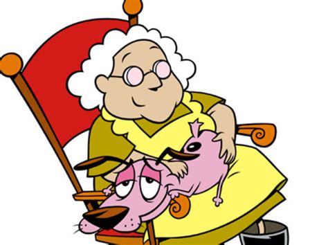 Courage And Muriel Courage The Cowardly Dog Know Your Meme
