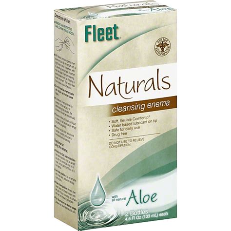 Fleet Naturals Cleansing Enema Health And Personal Care Superlo Foods