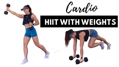 Total Body Cardio With Weights 50 Minute Home Workout With Bonus Ab