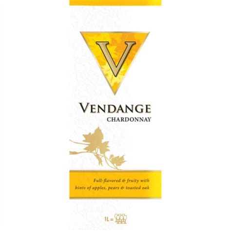 Vendange Chardonnay White Wine 1 L Kroger