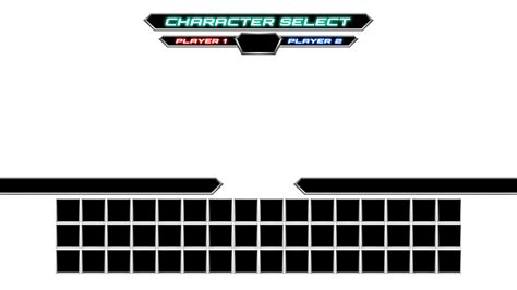 Dbcf Character Select Screen Template By Infantry00 On Deviantart