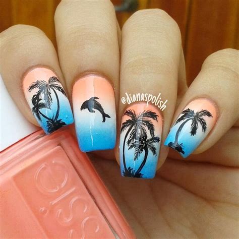 Tropical Nails Are What Everyone Needs When Summer Comes Check Out Our