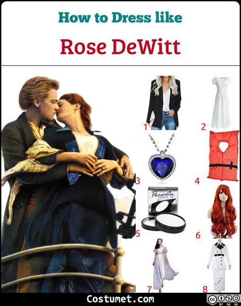 Rose Titanic Costume Diy Dresses Images