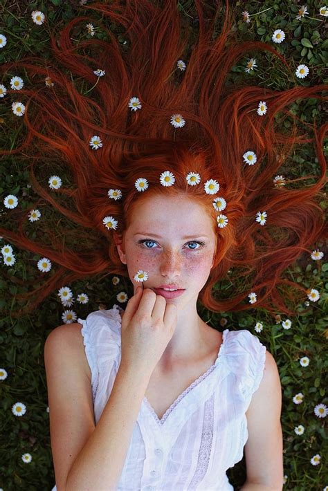 Striking Portraits Of Gorgeously Freckled Redheads By Maja Topcagic Portrait Photography