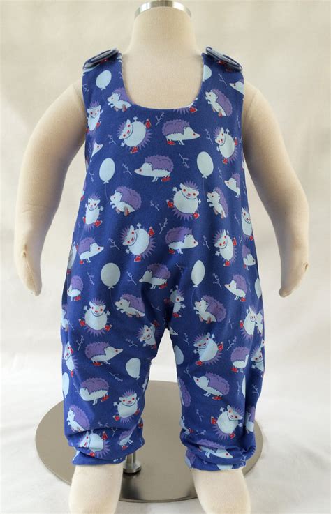 Reversible Baby Romper Sewing Pattern Kindy Knit Romper Knit Fabric Ro