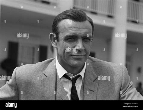 Film Goldfinger 1964 Sean Connery Black And White Stock Photos And Images