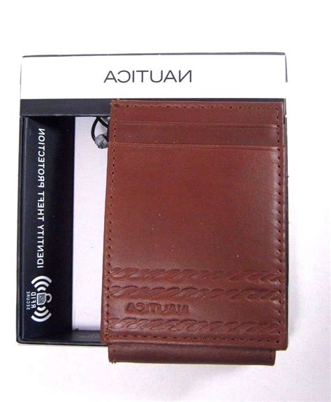 Rfid osgoode marley id front pocket money clip wallet. Nautica Front Pocket Wallet Magnetic Money Clip Card