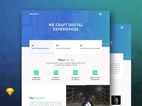 Creative Agency Website Template Search By Muzli