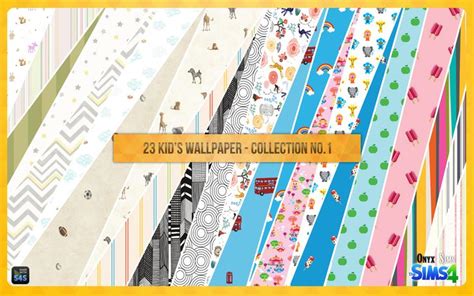 An Assortment Of Wallpapers In Various Colors And Patterns With The