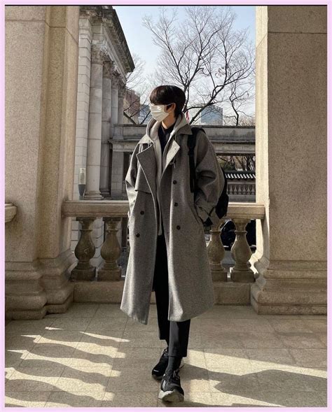 56 Trendiest Winter Outfits Men Streetwear Korean Guides Youll Want To