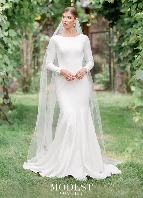 Tr11988a Lds Mon Cheri Wedding Dress Beyond The Veil