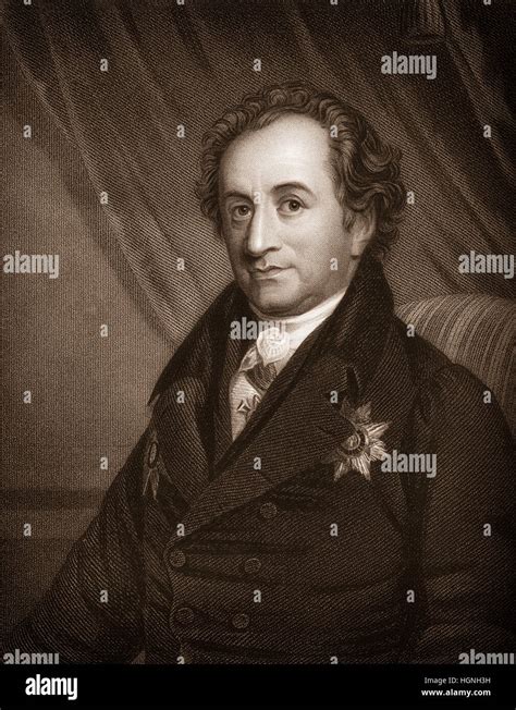 Johann Wolfgang Von Goethe 1749 1832 A German Poet Johann Wolfgang