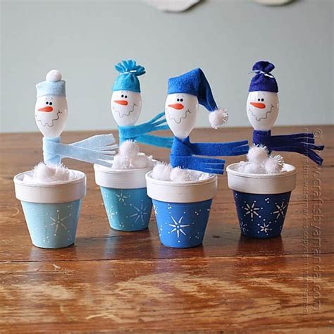 I Love To Make Snowman Crafts Because You Can Turn Pretty Much Anything
