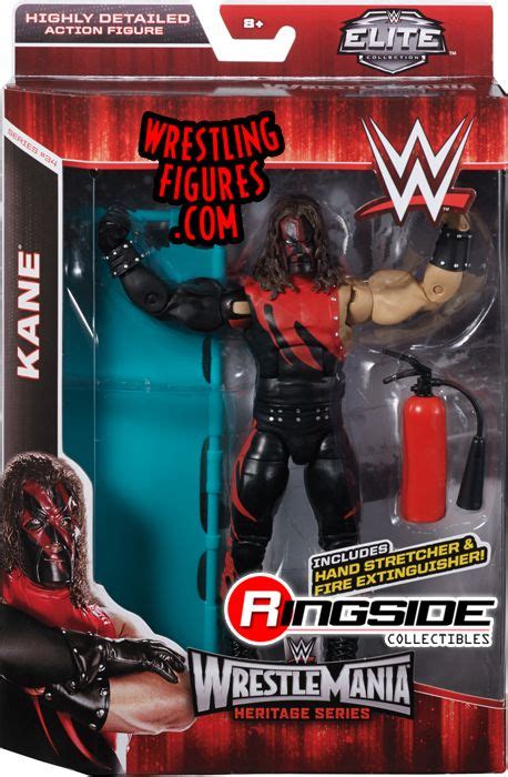 wwe attitude era real scale wrestling ring playset w kane ultimate edition exclusive figure