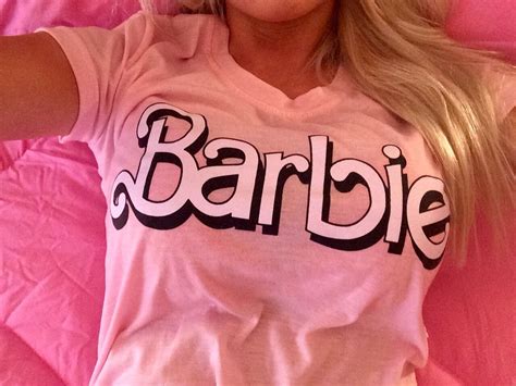 Barbie Tee Shirt Ladies Tee Shirts Barbie Tee Shirts