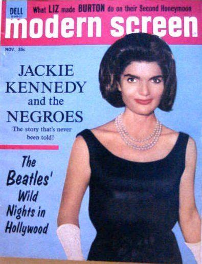 Jackie Kennedy Modern Screen Magazine 1964 Jackie Kennedy Jackie