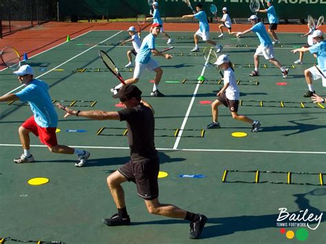 One important key to poaching in tennis is to change your timing up throughout the match! Tennis Footwork Exercises