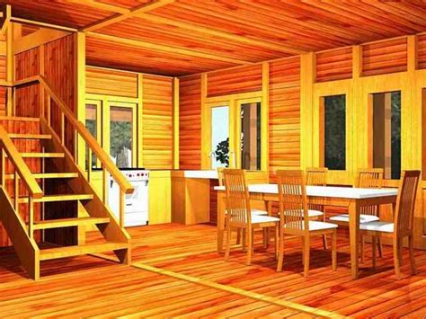 desain interior rumah kayu minimalis gambar desain rumah