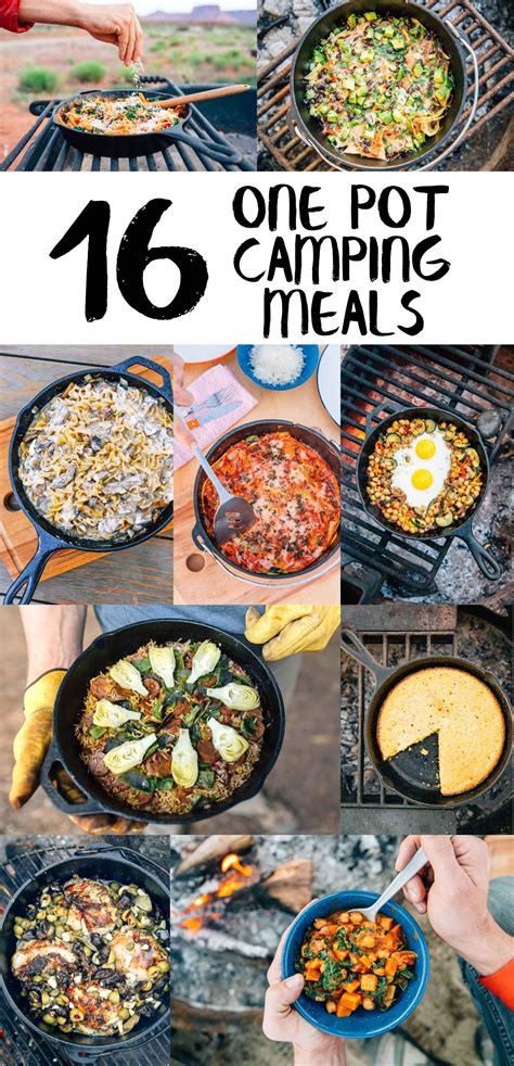 16 One Pot Camping Meals Fresh Off The Grid Camping Meals Easy