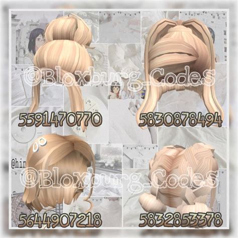 🤎blonde Version Codes🤎 Roblox Codes Cute Blonde Hair Roblox Roblox