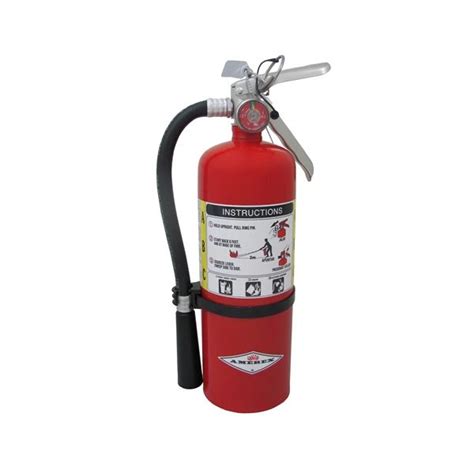 Amerex 5lb Abc Extinguisher B500 2a10bc Rating Wall Bracket Abc Or Multi Purpose Extinguishers