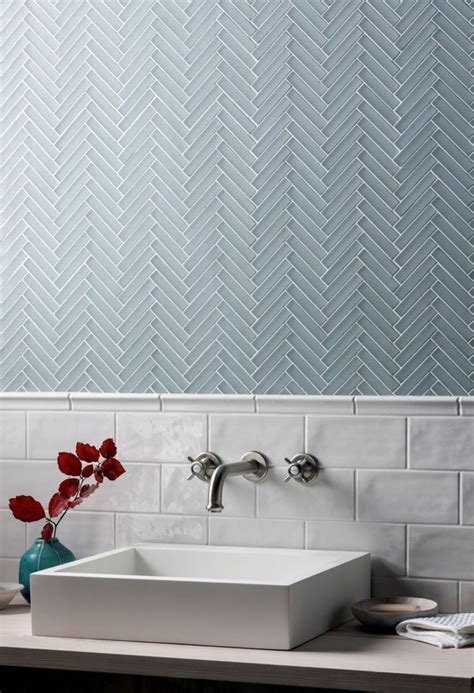 Creating Herringbone Tile Patterns Our Favourites Mandarin Stone Bathroom Tile Designs