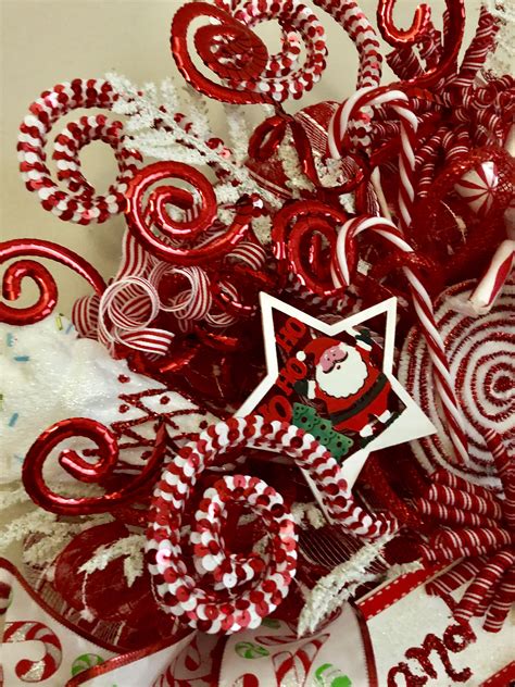Merry Christmas Candy Land Wreath Your Children Will Love This Etsy