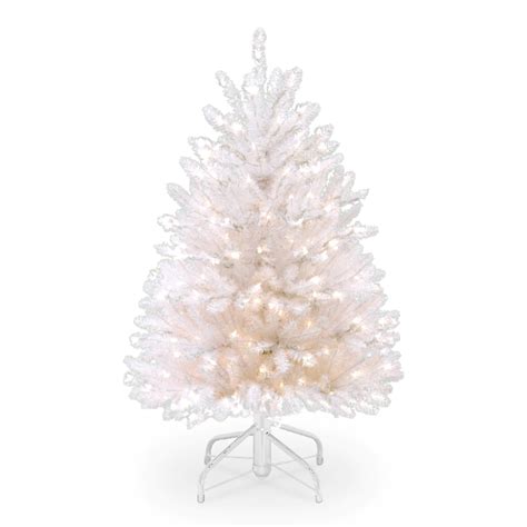 45ft Pre Lit Dunhill White Fir Artificial Christmas Tree Clear