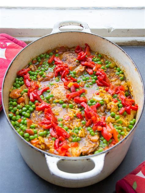 Cook on both sides until white. Arroz Con Pollo: Spanish Chicken and Rice Casserole ...