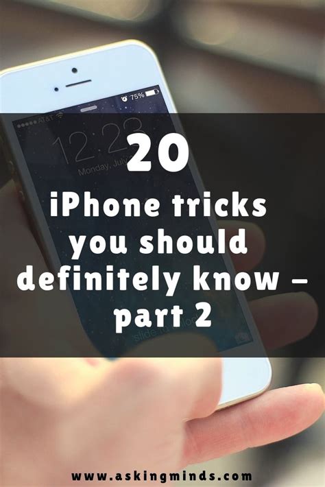 20 Iphone Tricks You Should Definitely Know Part 2 Asking Minds