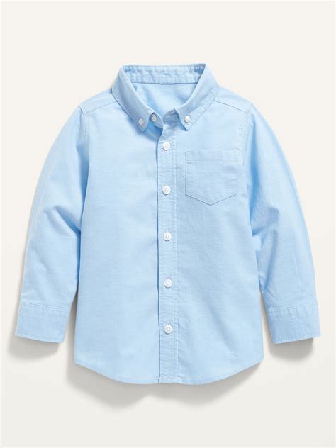 Oxford Long Sleeve Shirt For Toddler Boys Old Navy