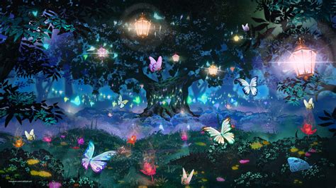 Butterfly Forest By Smekalov On Deviantart