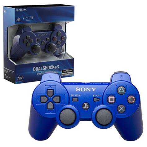 Ps3 Controller Wireless Dualshock 3 New Metallic Blue Sony