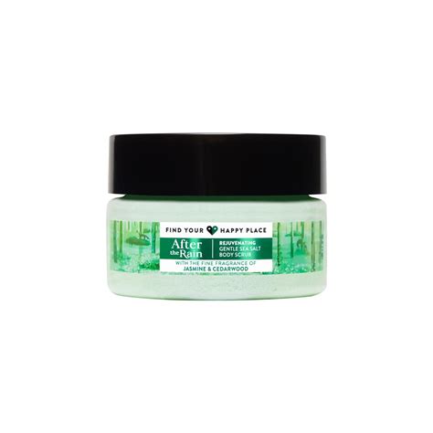 Buy Find Your Happy Place After The Rain Exfoliating Body Scrub With