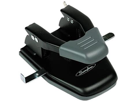 Swingline 74050 28 Sheet Comfort Handle Steel Two Hole Punch 14 Inch