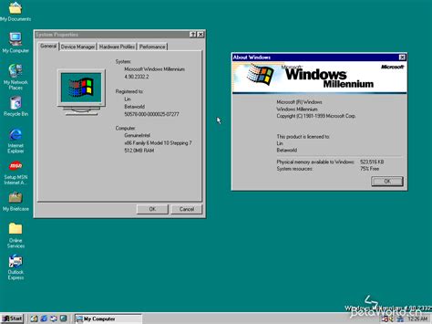Windows Millennium Edition4923322 Betaworld 百科